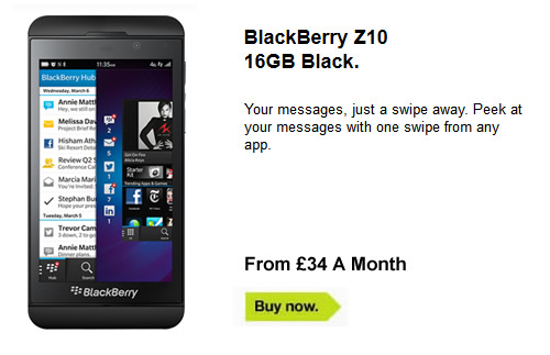 Blackberry Z10