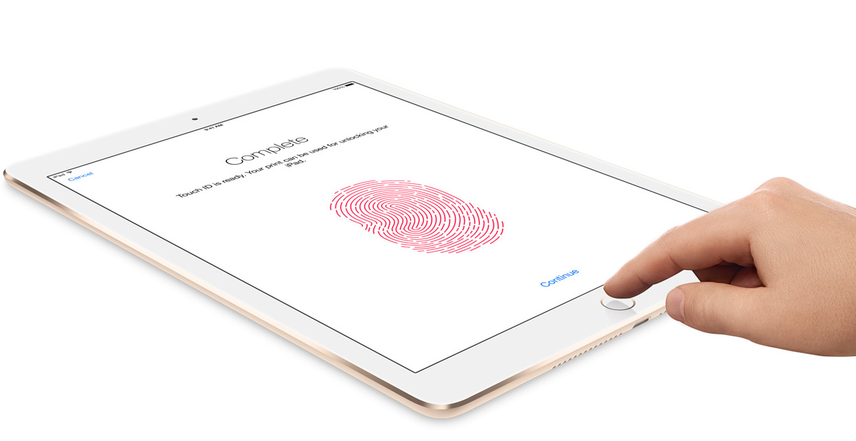 Apple iPad Air Review - Touch ID
