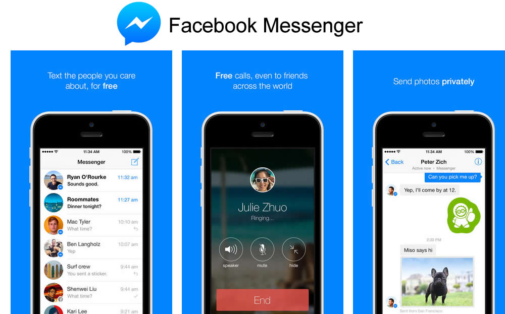 download free facebook messenger app