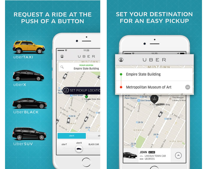 Uber Taxi App