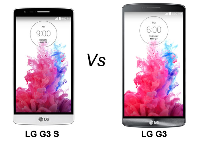 LG G3 S vs LG G3