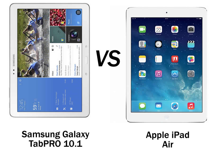 Comparison: Apple iPad vs. Samsung Galaxy Tab A 10.1 2019 