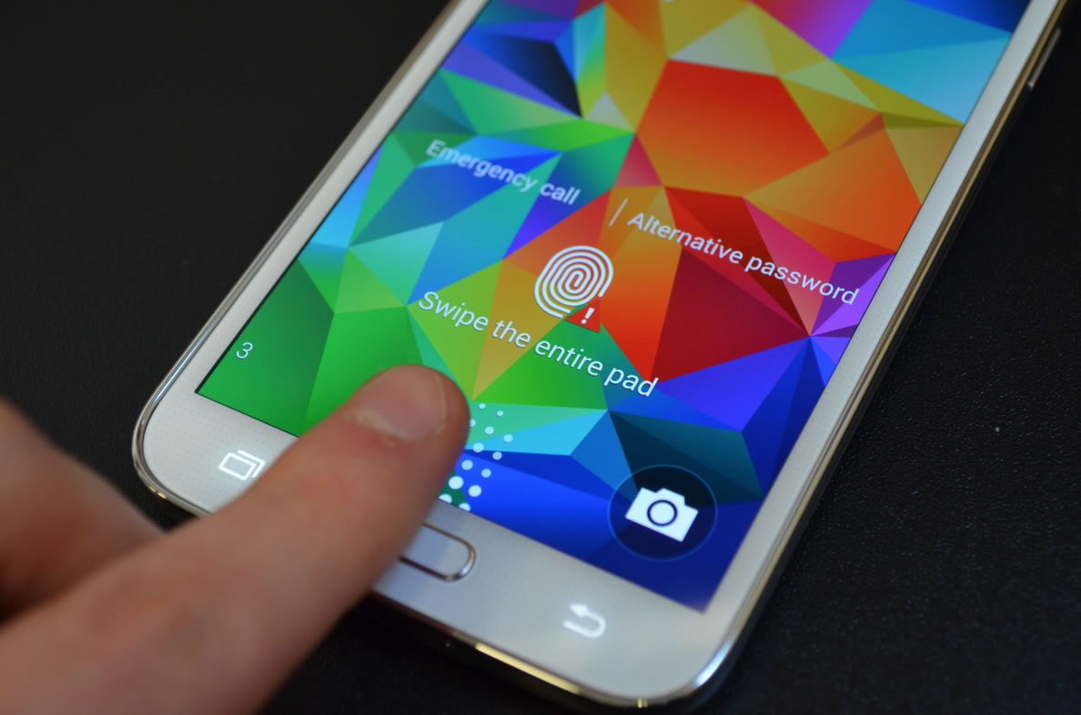 Samsung Galaxy S5 Fingerprint Sensor