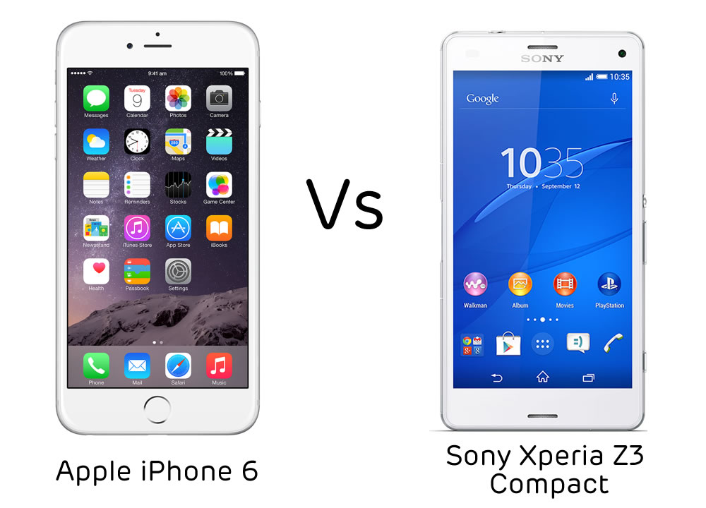 S8 vs iphone vs xperia z3