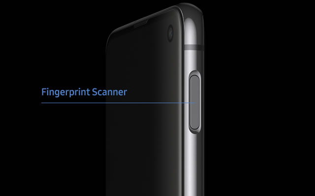 Samsung Galaxy S10e Fingerprint Scanner