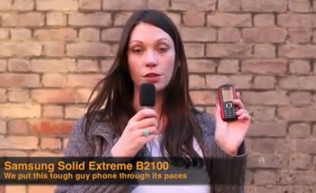 Samsung Solid Extreme B2100 Gets Tough Girl Treatment