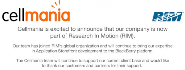 BlackBerry Acquire Mobile App Developer