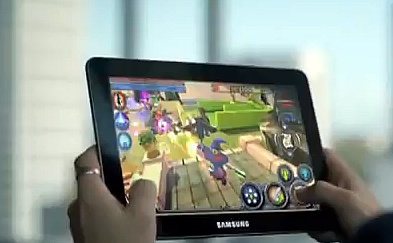 Samsung Galaxy Tab 10.1 Close Up