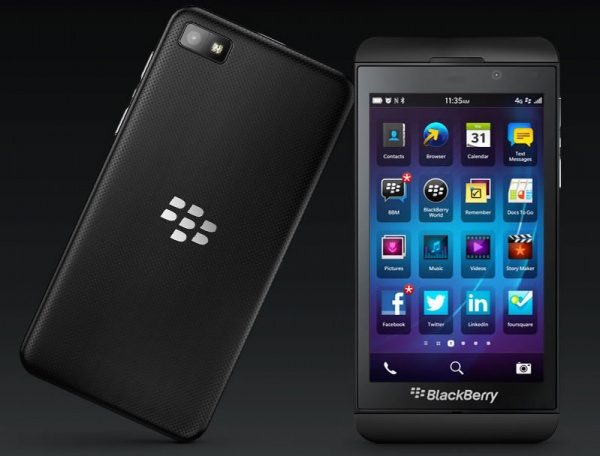 BlackBerry Z10 price reduced to just £150 on Pay As You Go