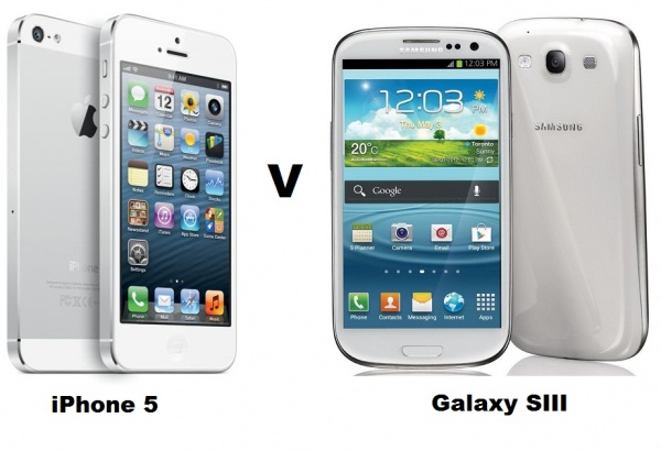 iPhone 5 v Samsung Galaxy SIII - Part 2 Of The Face-off !