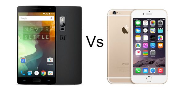 OnePlus 2 vs iPhone 6