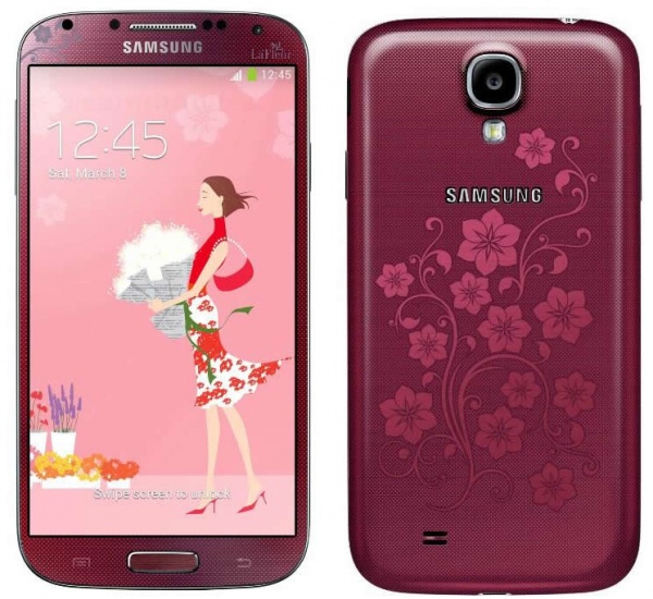 Samsung Galaxy S4 blossoms in new La Fleur version