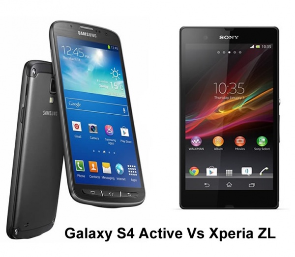 Samsung Galaxy S4 Active vs Sony Xperia ZL – Which is the Best?
