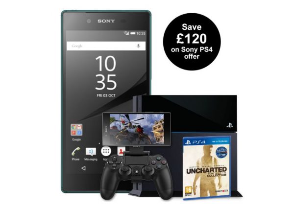 Save 1 On A Ps4 When You Buy A Sony Xperia Z5 From Three