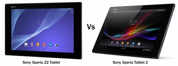 Sony Xperia Z2 Tablet vs Sony Xperia Tablet Z: What are the differences?