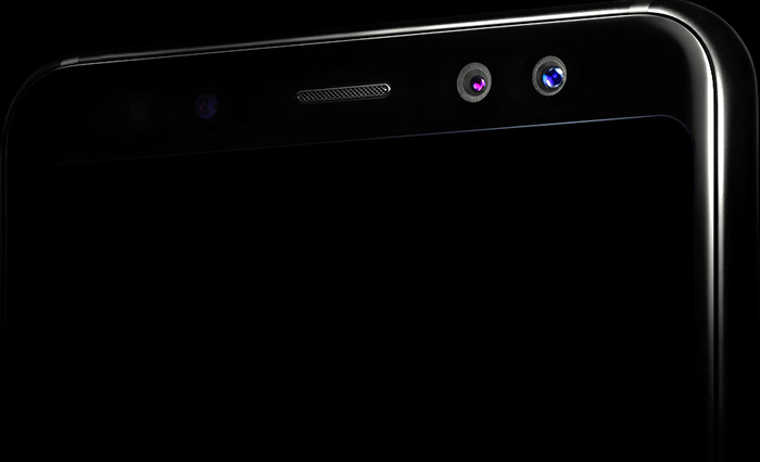 Galaxy A8 Dual Front-Facing Cameras