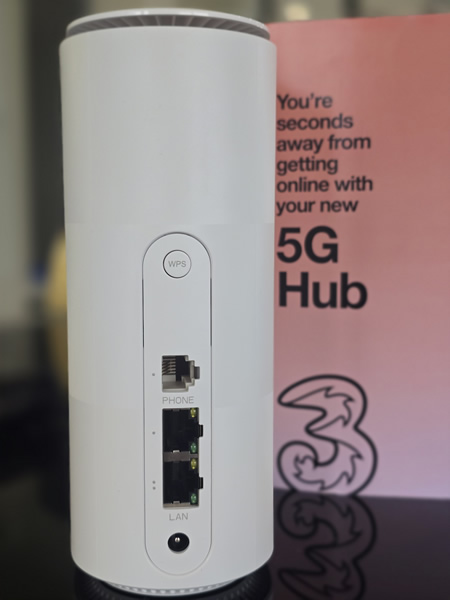 Rear Ports - Three 5G Broadband