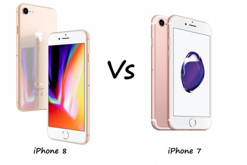 iPhone 8 vs iPhone 7