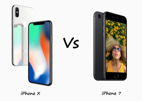 iPhone X vs iPhone 7