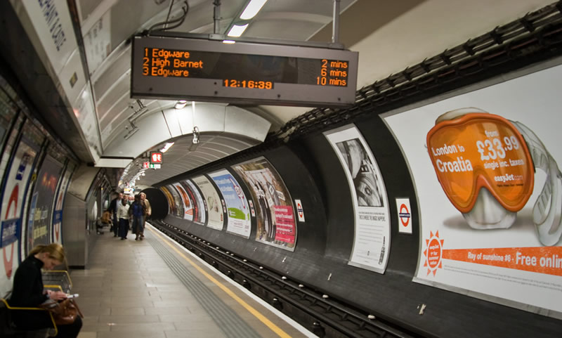 Three 4G is now available in four more London Underground stations