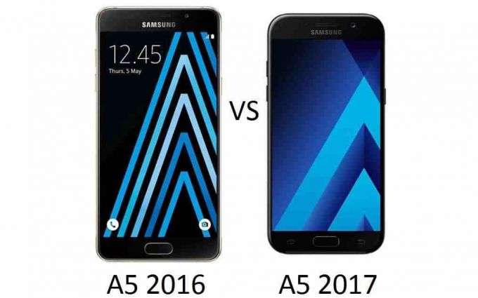 Samsung Galaxy A5 2017 vs Galaxy A5 2016