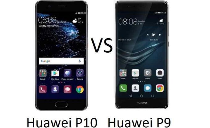 Huawei P10 vs Huawei P9