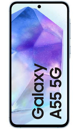 Samsung Galaxy A55 5G 128GB Awesome Ice Blue